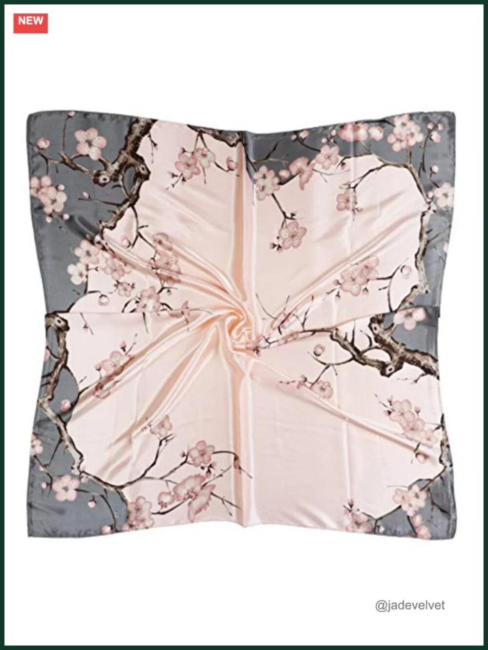 Satin Hair Scarf for Women 35x35 Silk Feel, Head Wrap & Neck Scarf, Fashion